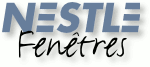 Logo Nestle Fenster